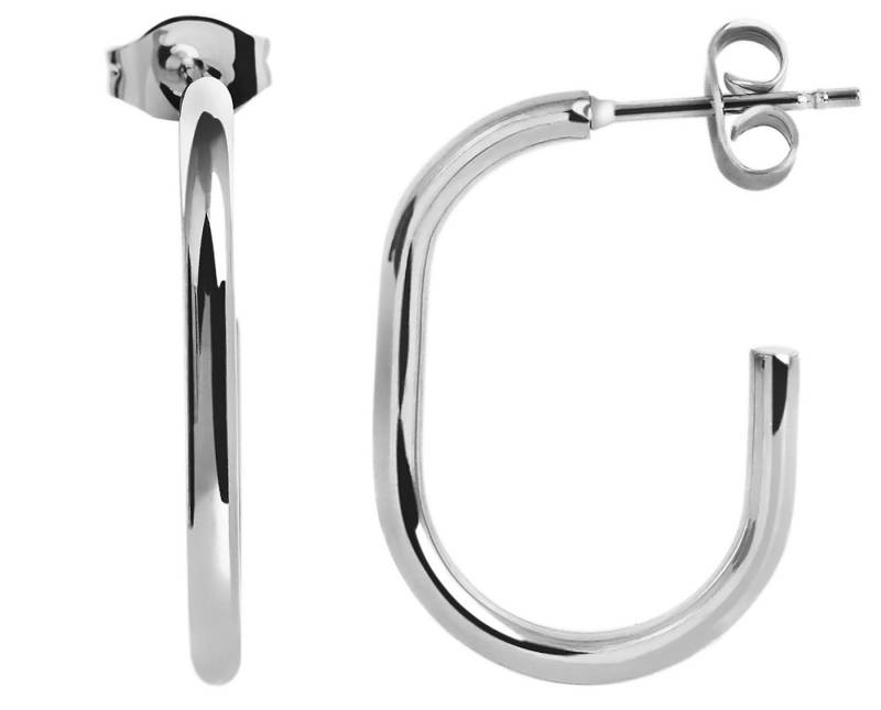 AKZENT Ohrring-Set Die silberfarbenen Damenohrringe der Marke Akzent sind aus (Paar), Damen Ohrring von AKZENT