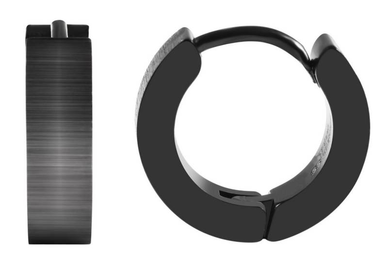 AKZENT Ohrring-Set Shelly Creolen Ohrringe Edelstahl silber Damen wasserfest (Paar) von AKZENT