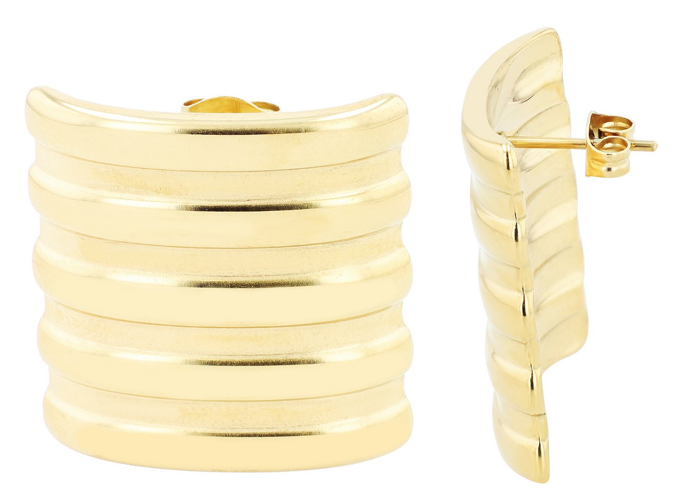 AKZENT Ohrring-Set Vally Ohrstecker Ohrringe Edelstahl silber Damen wasserfest (Paar) von AKZENT