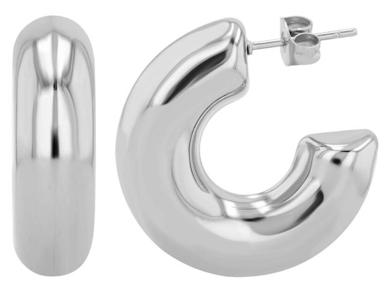 AKZENT Ohrring-Set Vaya Creolen Ohrringe Edelstahl silber Damen wasserfest (Paar) von AKZENT