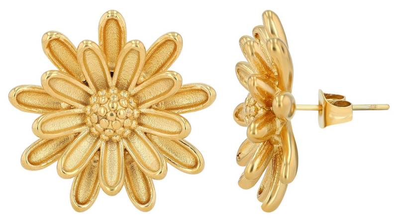 AKZENT Ohrring-Set Xerina Ohrstecker Ohrringe Edelstahl gold Damen wasserfest (Paar) von AKZENT