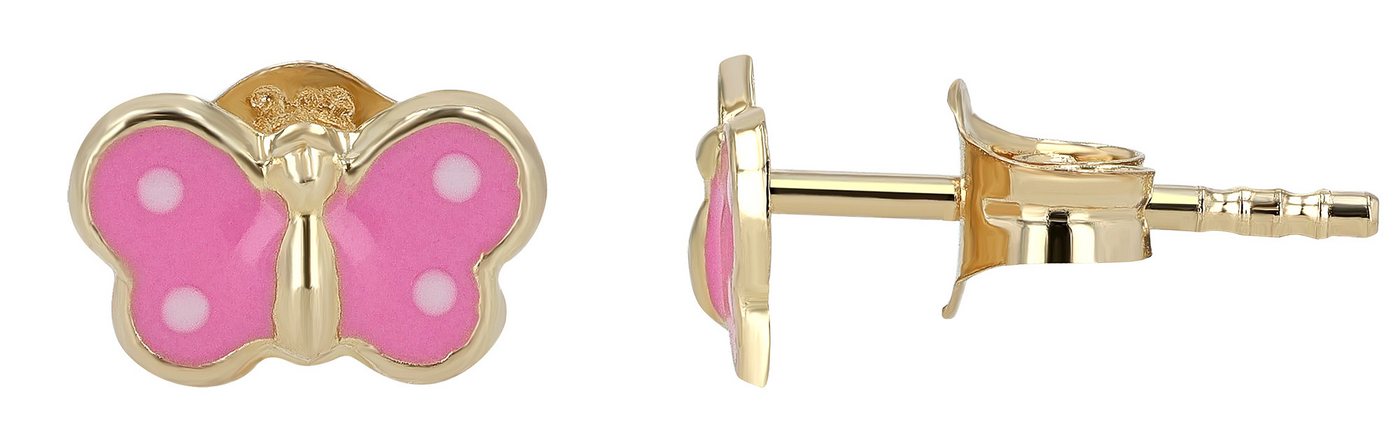 AKZENT Ohrring-Set Yara Ohrstecker Ohrringe Gold Damen wasserfest (Paar) von AKZENT