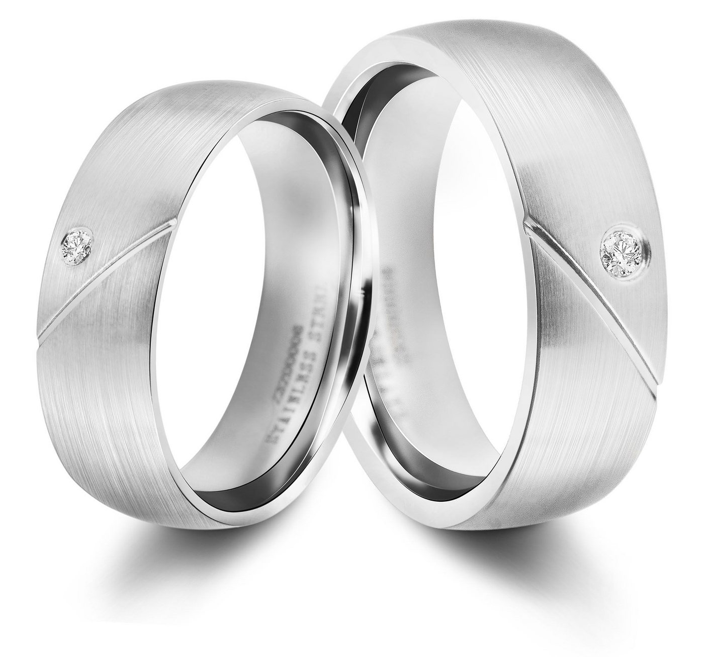 AKZENT Partnerring Amazing Embrace, Herren Ring von AKZENT