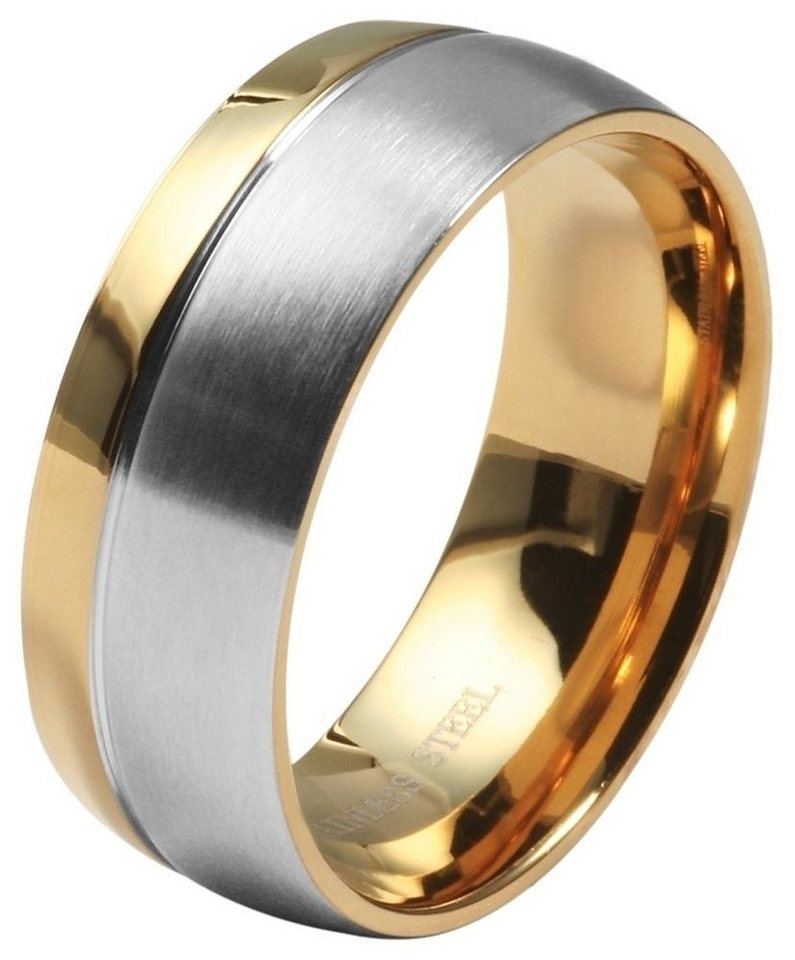 AKZENT Partnerring Duo Expression, Herren Ring von AKZENT