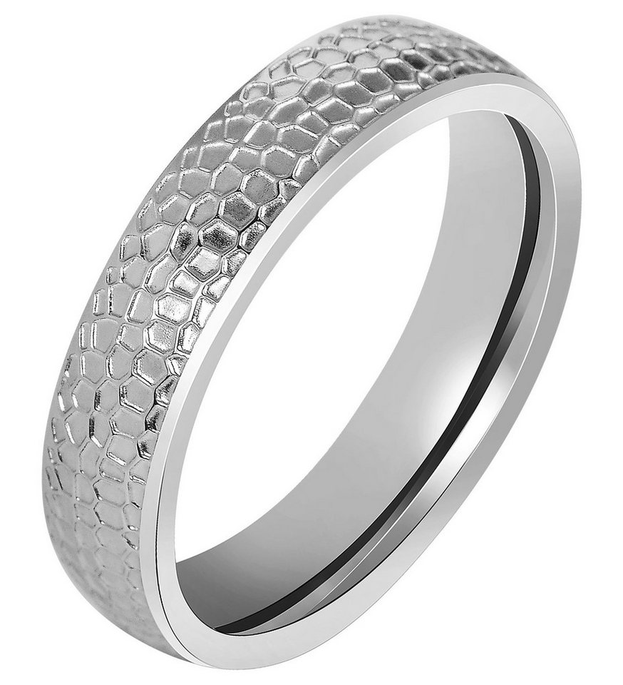 AKZENT Partnerring Eldar edelstahl, Herren Ring von AKZENT