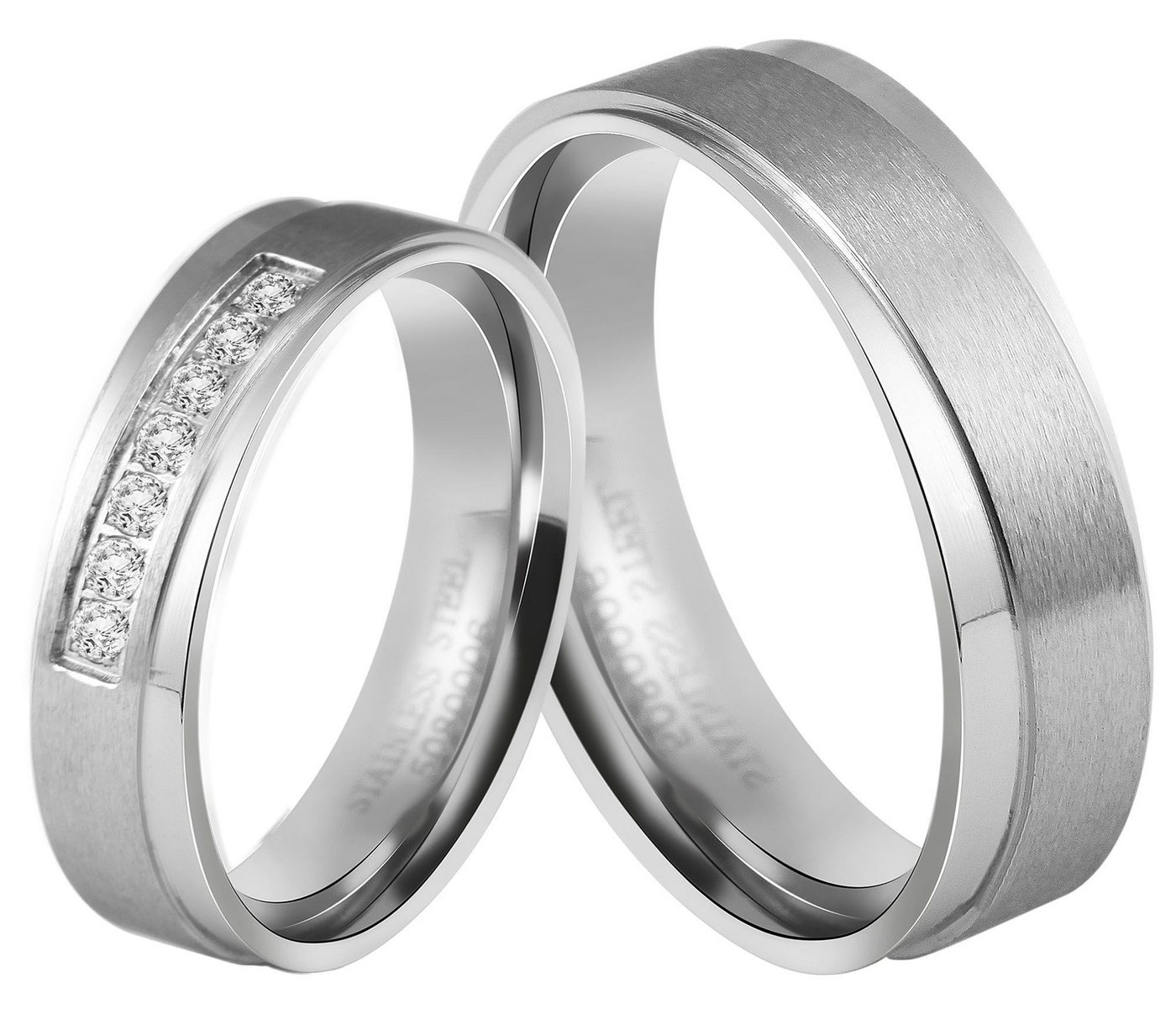 AKZENT Partnerring Romantic Gift, Herren Ring von AKZENT