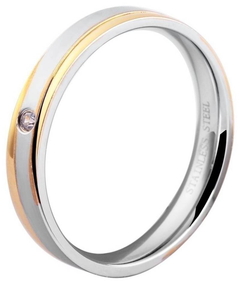 AKZENT Fingerring Sensual Meaning edelstahl, Damen Ring von AKZENT