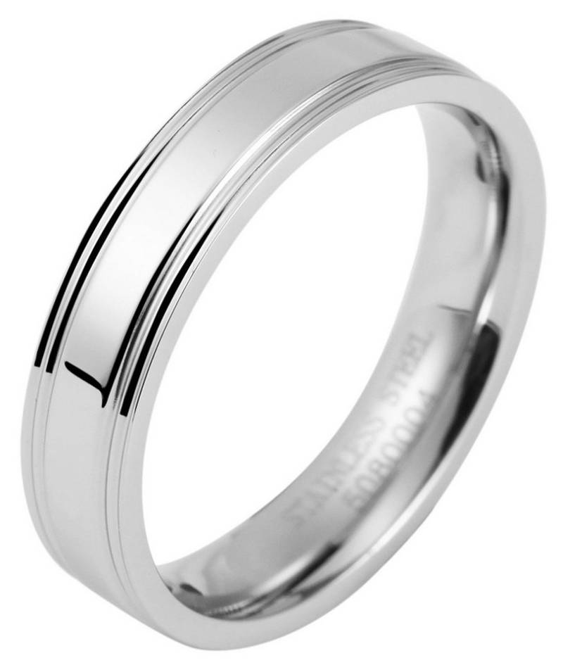 AKZENT Partnerring Shining Aura edelstahl, Herren Ring von AKZENT