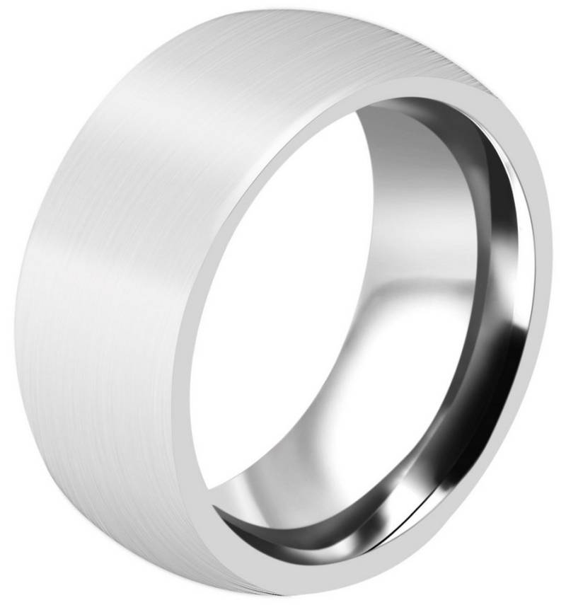 AKZENT Partnerring Strong Belief aus Edelstahl, silberfarben, Gr. 54 - 72 (Einzeln), Herren Ring von AKZENT
