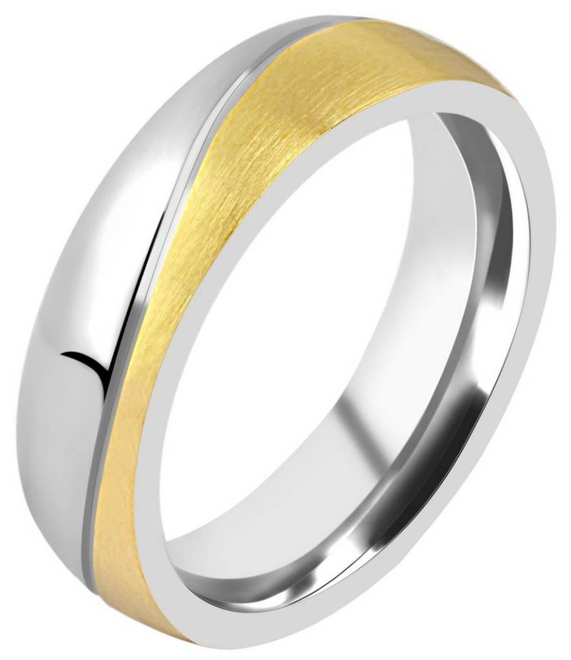AKZENT Partnerring Tempting Sweet aus Edelstahl, bicolor, Gr. 58 - 68 (Einzeln), Herren Ring von AKZENT