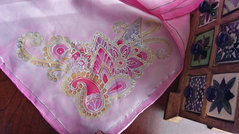 Pretty in Pink 17 X Taschentuch/Haar Bandana Pretty in Pink 17 X Taschentuch/Haar Bandana von AKindOfLight