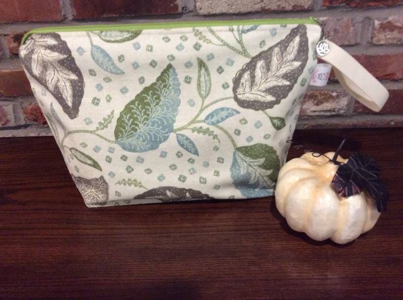 Leinen Blätter Übergroße Stricken Tasche von AKnittersSatchel