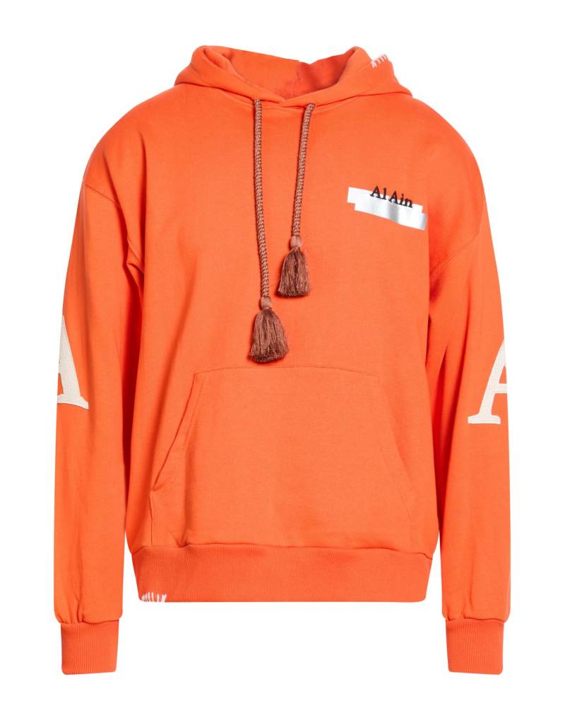 AL AIN Sweatshirt Herren Orange von AL AIN