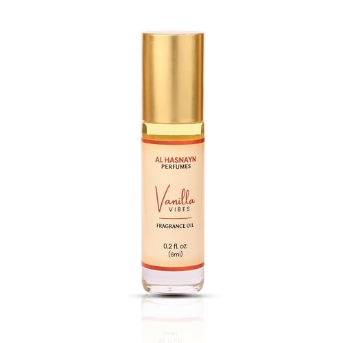 AL HASNAYN ENTERPRISES AL-HASNAYN Vanilla Vibes Parfümroller, 6 ml, ohne Alkohol, langanhaltend, Geschenke für Männer und Frauen AL HASNAYN ENTERPRISES AL-HASNAYN Vanilla Vibes Parfümroller, 6 ml, ohne Alkohol, langanhaltend, Geschenke für Männer und Frauen von AL HASNAYN ENTERPRISES