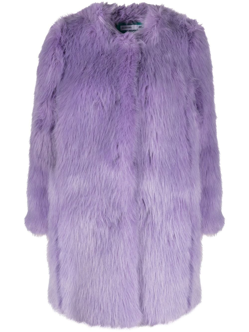 ALABAMA MUSE Kate Mantel aus Faux Fur - Violett von ALABAMA MUSE