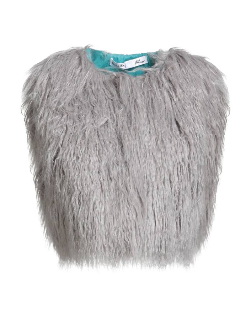 ALABAMA MUSE Shearling- & Kunstfell Damen Hellgrau von ALABAMA MUSE