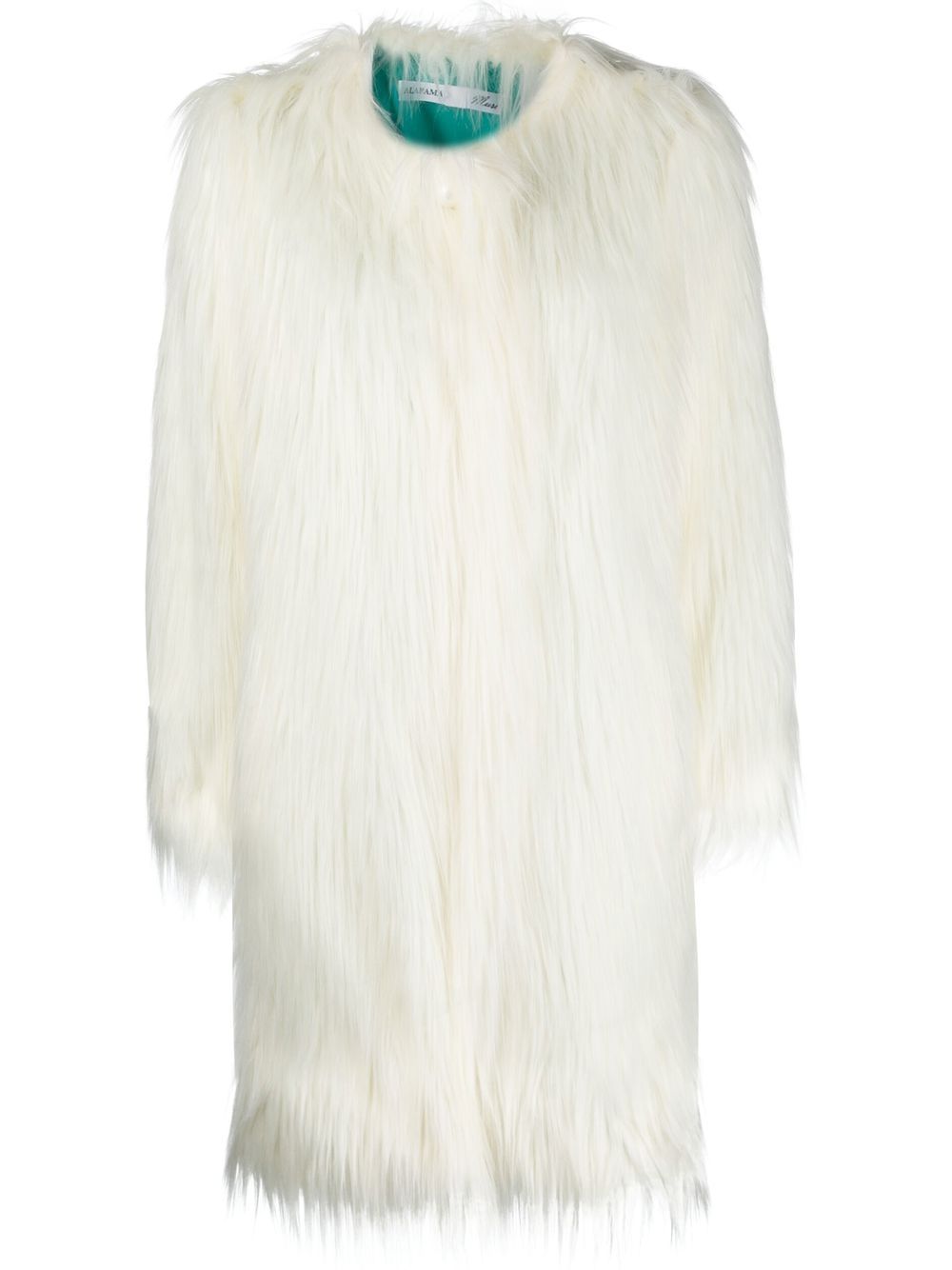 ALABAMA MUSE Oversized-Mantel aus Faux Fur - Weiß von ALABAMA MUSE