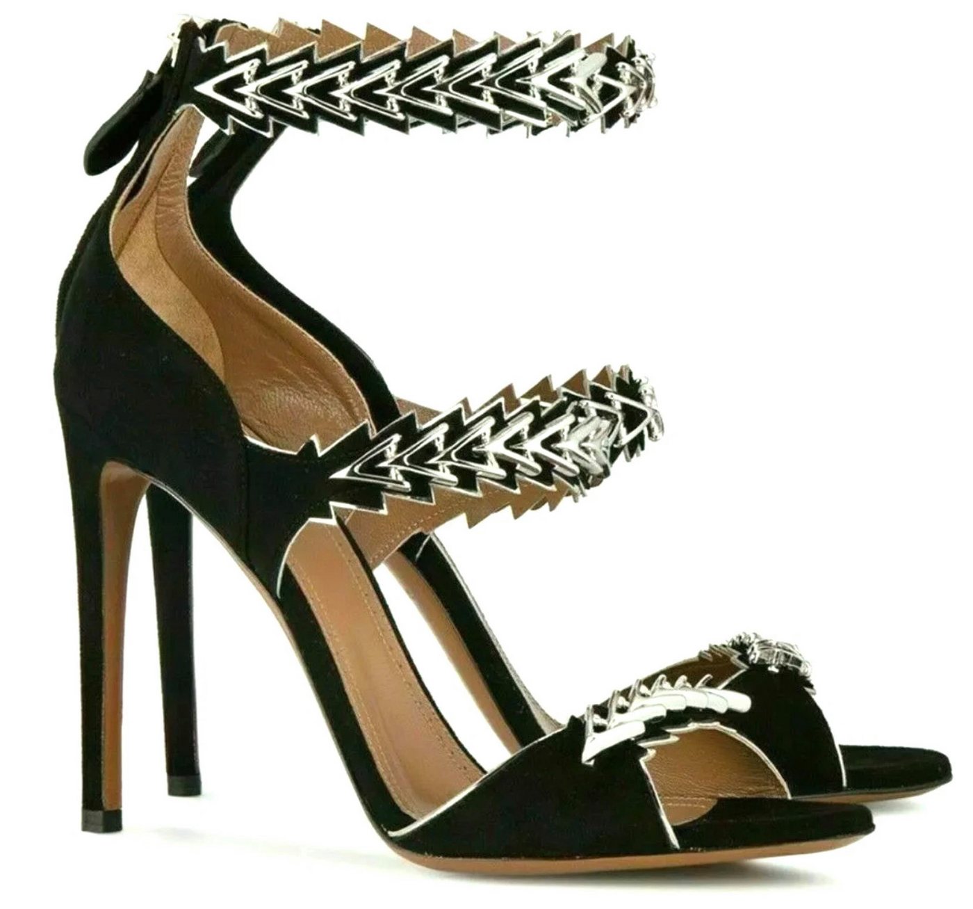 ALAÏA PARIS Laser Cut Metal Hardware Nieten Pumps Schuhe High-Heel-Pumps Komplett gefertigt in Italien – höchste Handwerkskunst von ALAÏA PARIS