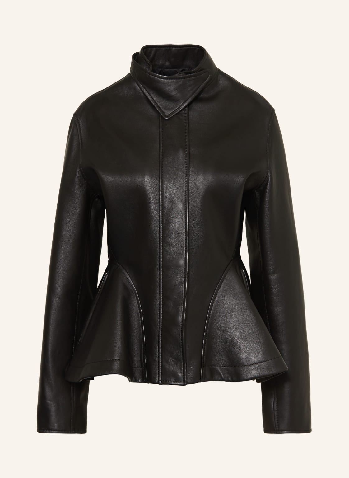 Alaïa Lederjacke schwarz von ALAÏA