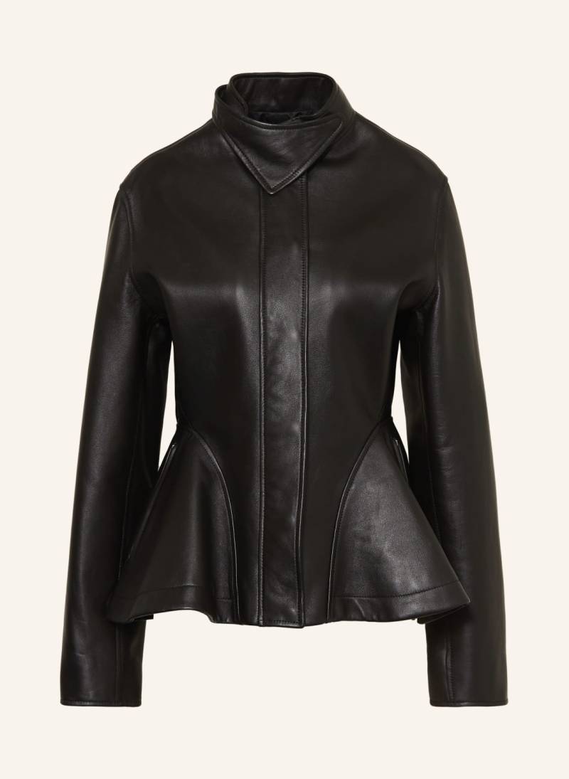 Alaïa Lederjacke schwarz von ALAÏA
