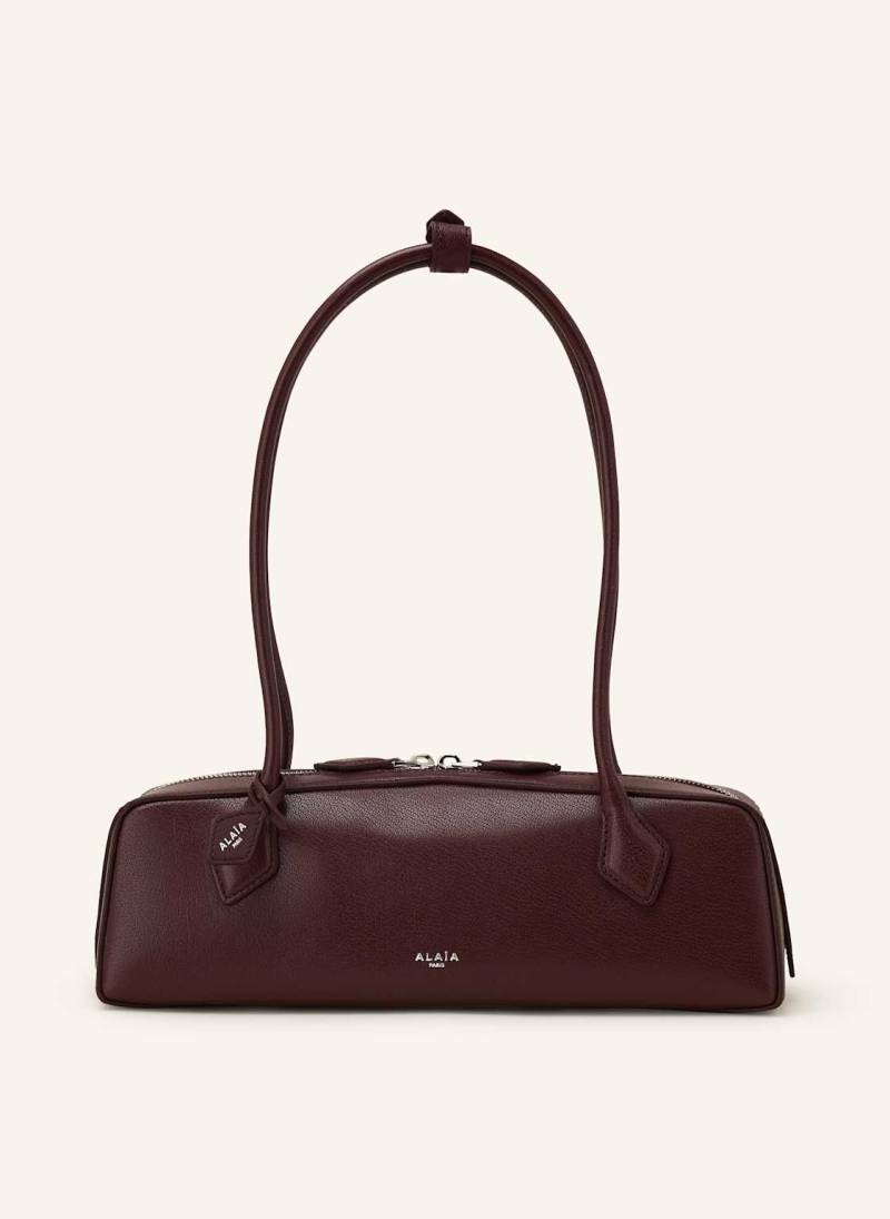 Alaïa Schultertasche Le Teckel Medium rot von ALAÏA