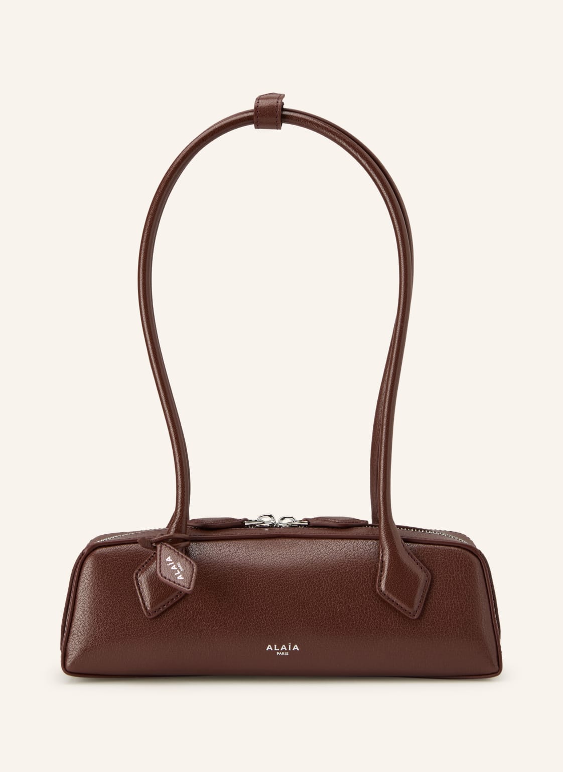 Alaïa Schultertasche Le Teckel Small braun von ALAÏA