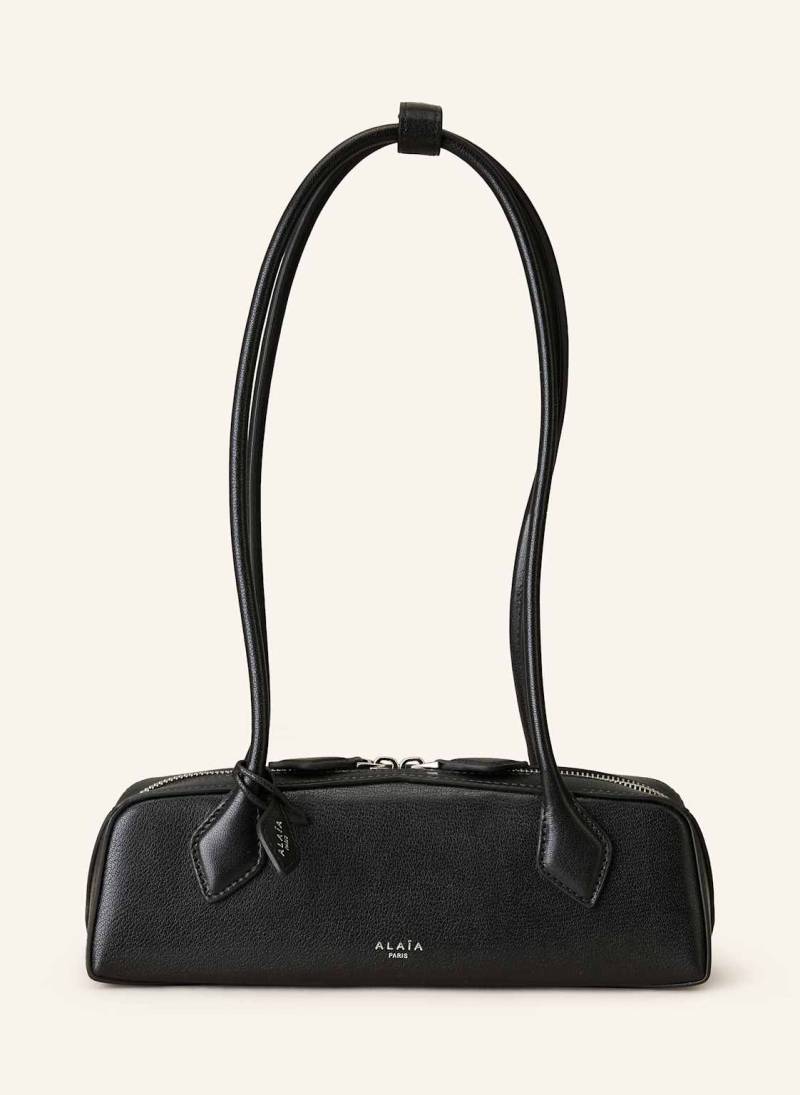 Alaïa Schultertasche Le Teckel Small schwarz von ALAÏA