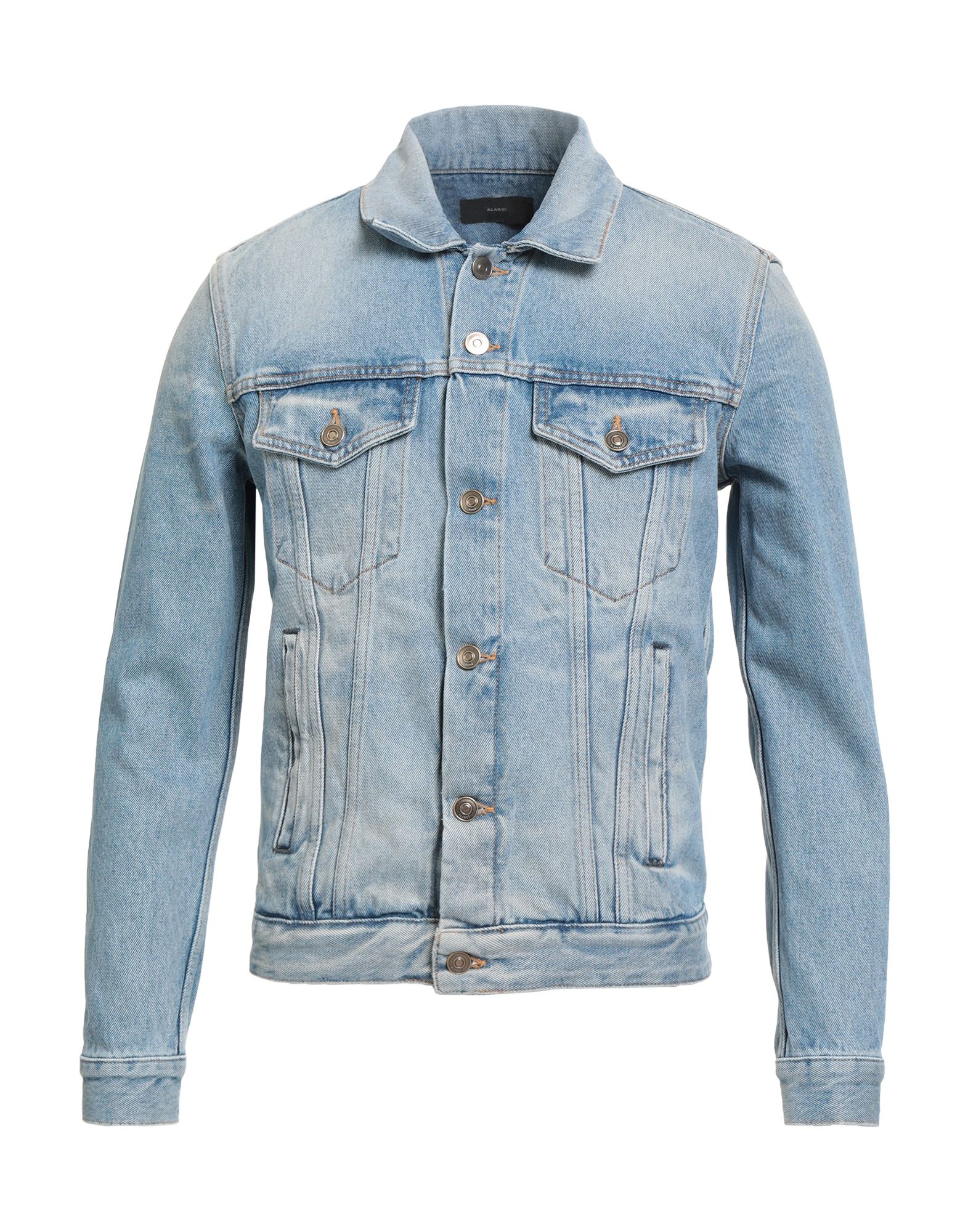 ALANUI Jeansjacke/-mantel Herren Blau ALANUI Jeansjacke/-mantel Herren Blau von ALANUI