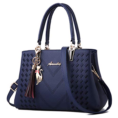 ALARION Damen Geldbörsen und Handtaschen, Umhängetasche, Designer-Umhängetasche, Blau, Medium von ALARION