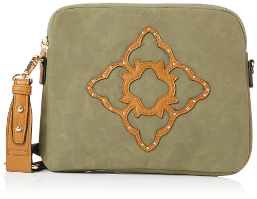 ALARY Women's Crossbody Bag Crossover-Body-Tasche, Oliv von ALARY