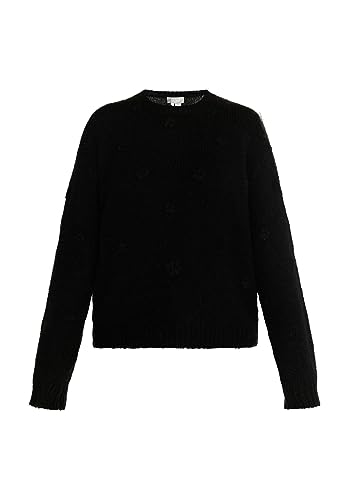 ALARY Women's Damen Strick Pullover 10429347-AL01, Schwarz, XS/S Sweater ALARY Women's Damen Strick Pullover 10429347-AL01, Schwarz, XS/S Sweater von ALARY