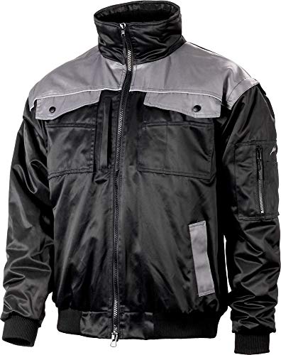 ALBATROS Allrounder Pilotenjacke Regenjacke schwarz-grau Gr. 4XL von ALBATROS