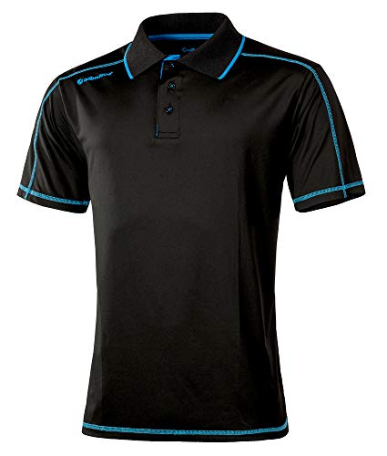 ALBATROS Clima Poloshirt schwarz-blau Gr. M von ALBATROS