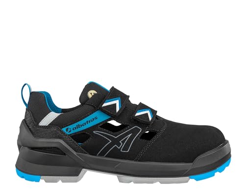 ALBATROS Forge AIR XW Low S1 Black Blue Low schwarz-blau Gr. 43 von ALBATROS