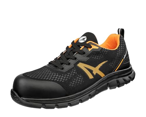ALBATROS Sicherheitsschuhe Levitate Low S1PS Schwarz Orange Größe 44 von ALBATROS