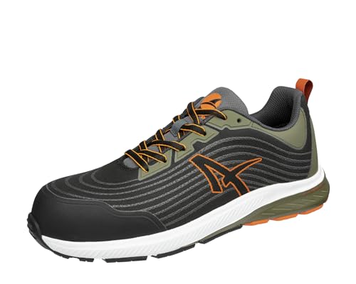ALBATROS Sicherheitsschuhe Wave Impulse Low S1PS Schwarz Oliv Größe 43 von ALBATROS