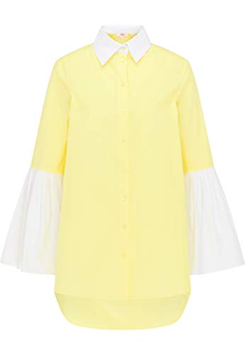 ALBEE Damen Bluse 12111480-AL06, Zitrone, M ALBEE Damen Bluse 12111480-AL06, Zitrone, M von ALBEE