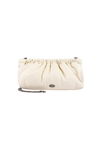 ALBEE Women's Clutch/Abendtasche, WOLLWEISS von ALBEE