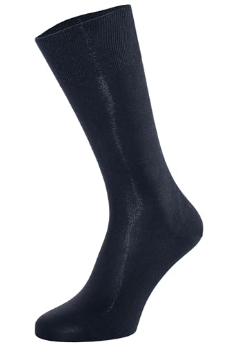 ALBERT KREUZ Die Elegante aus Seide - Herren-Socken aus 98% Seide marine 39-41 von ALBERT KREUZ