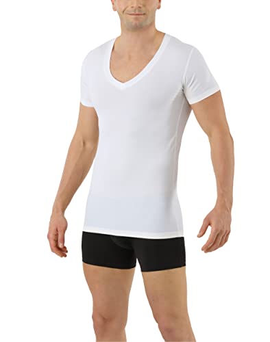 ALBERT KREUZ Herren Funktionsunterhemd atmungsaktiv Deep-V Kurzarm weiß 4XL ALBERT KREUZ Herren Funktionsunterhemd atmungsaktiv Deep-V Kurzarm weiß 4XL von ALBERT KREUZ