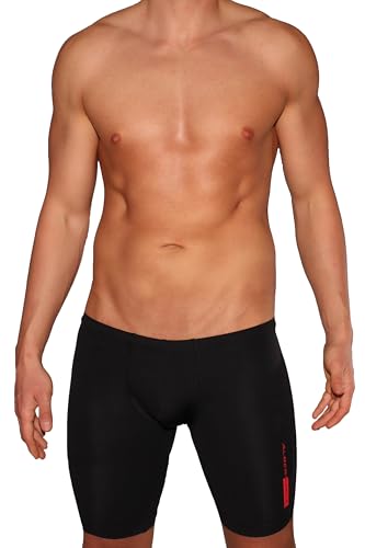 ALBERT KREUZ Herren Jammer Badehose lang Schwarz, Größe L von ALBERT KREUZ