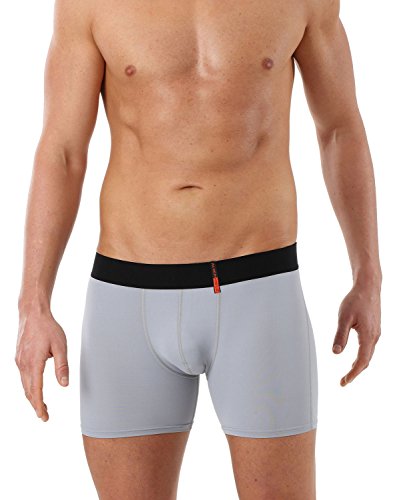 Albert Kreuz Eng anliegende Boxershorts Retropants Slipboxer Retroshorts aus Mikrofaser atmungsaktiv hellgrau 6/L Albert Kreuz Eng anliegende Boxershorts Retropants Slipboxer Retroshorts aus Mikrofaser atmungsaktiv hellgrau 6/L von ALBERT KREUZ