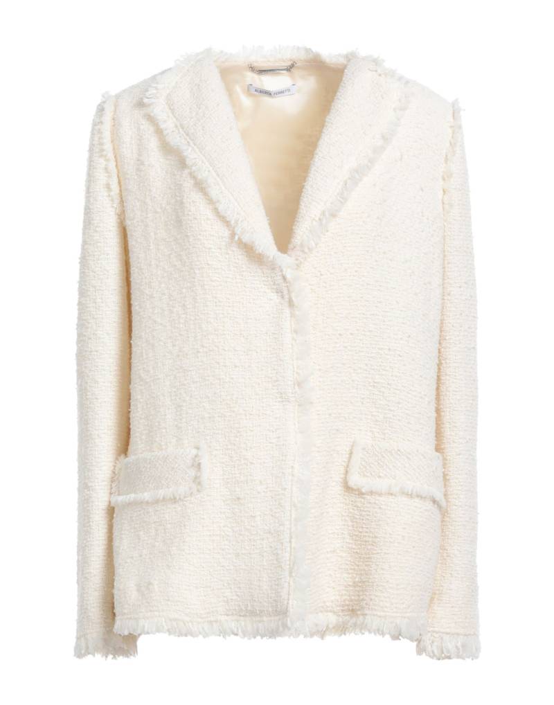 ALBERTA FERRETTI Blazer Damen Elfenbein von ALBERTA FERRETTI