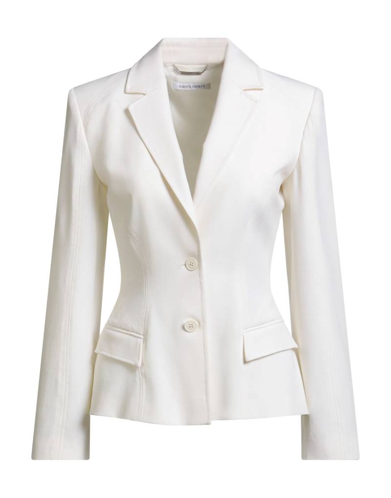 ALBERTA FERRETTI Blazer Damen Elfenbein von ALBERTA FERRETTI