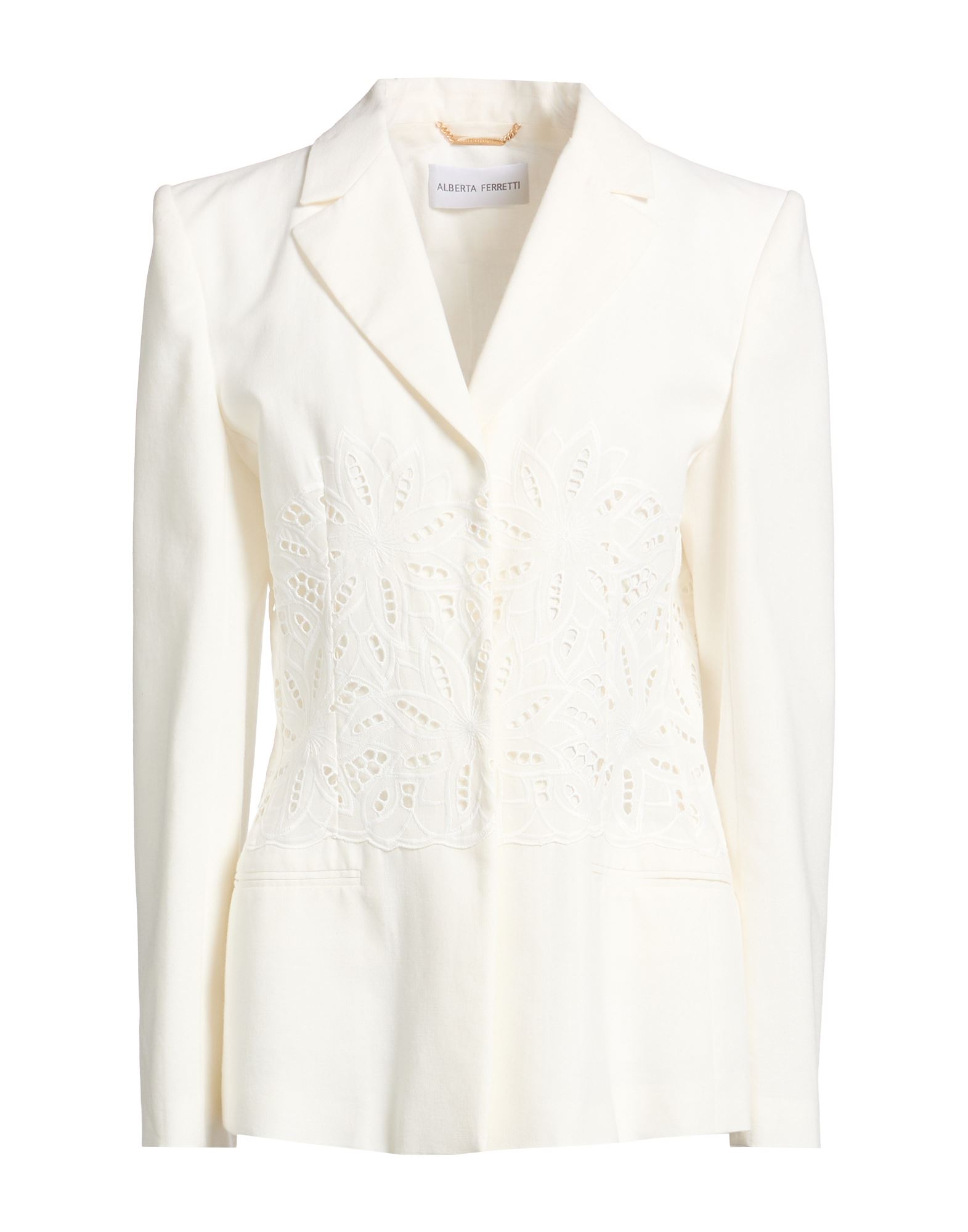 ALBERTA FERRETTI Blazer Damen Elfenbein von ALBERTA FERRETTI