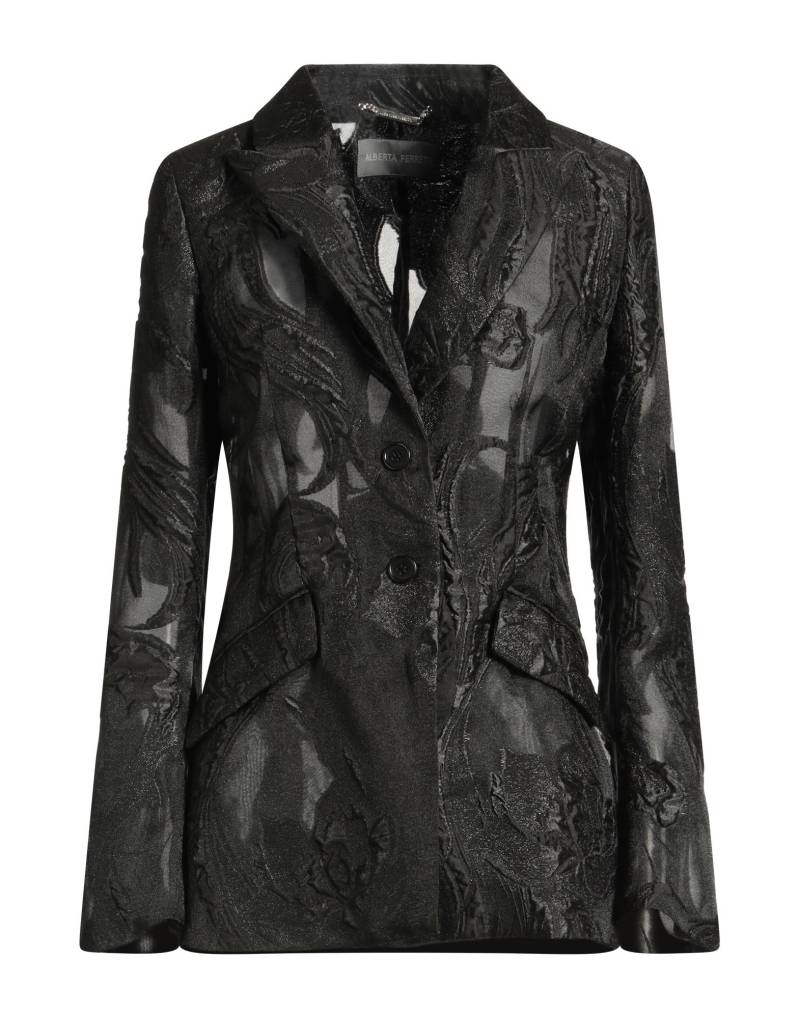 ALBERTA FERRETTI Blazer Damen Schwarz von ALBERTA FERRETTI