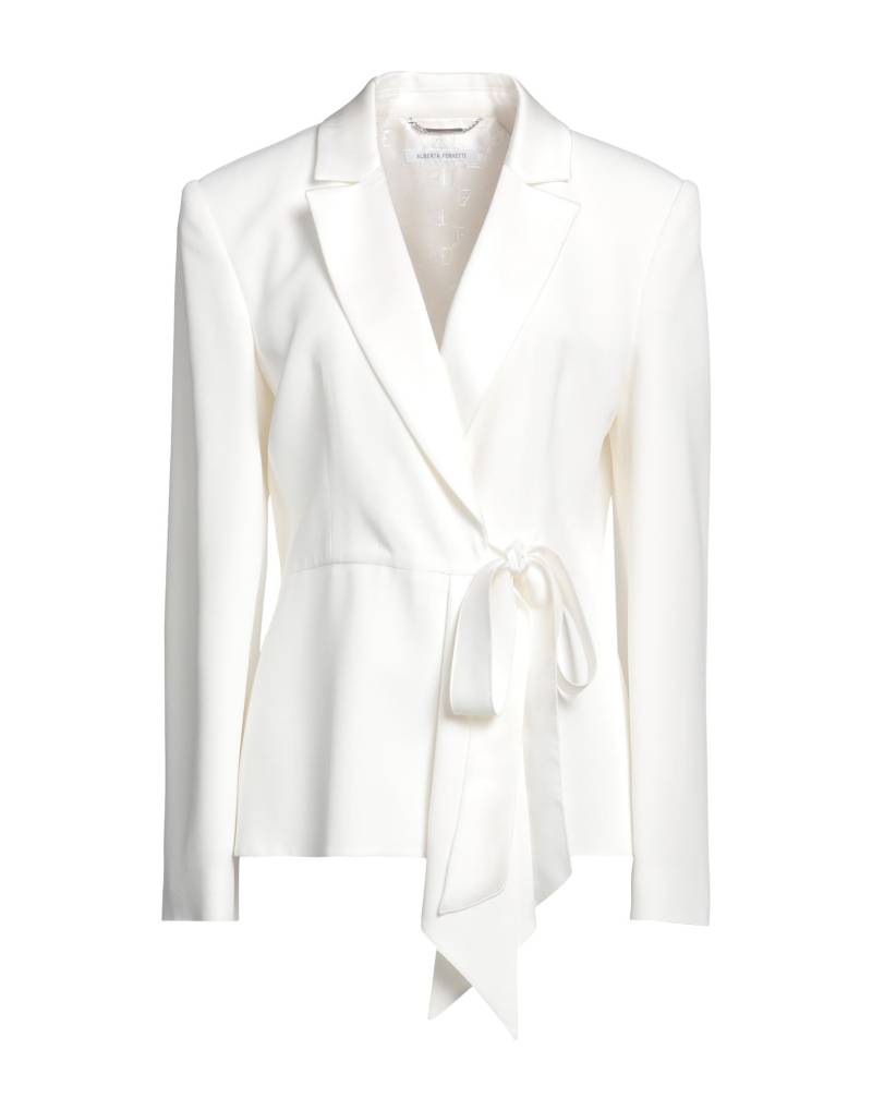 ALBERTA FERRETTI Blazer Damen Weiß von ALBERTA FERRETTI
