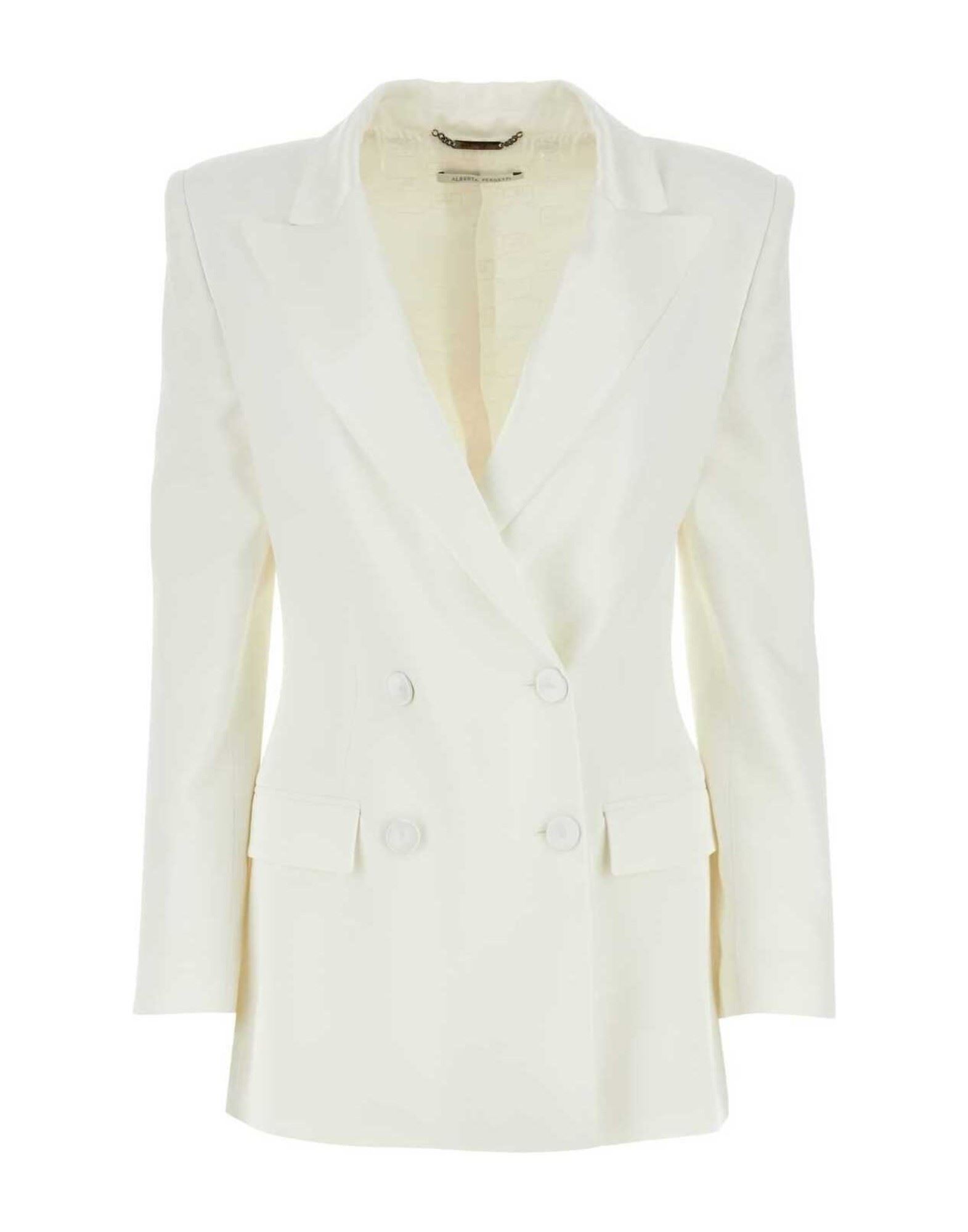 ALBERTA FERRETTI Blazer Damen Weiß von ALBERTA FERRETTI