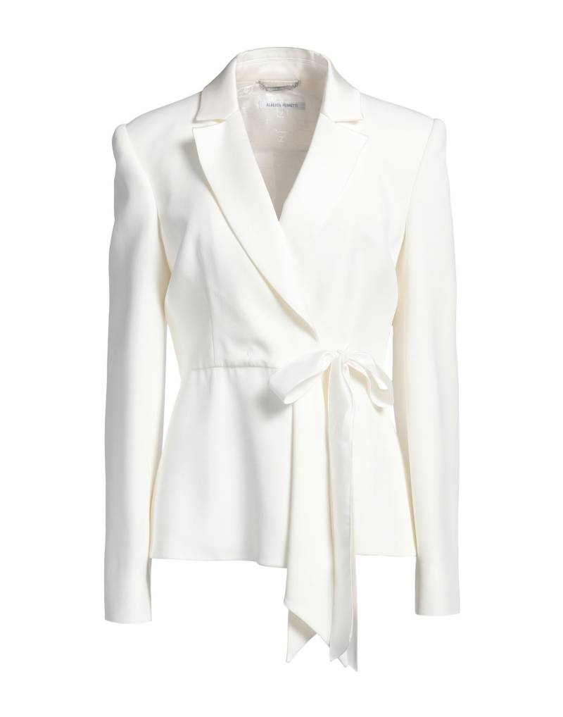 ALBERTA FERRETTI Blazer Damen Weiß von ALBERTA FERRETTI