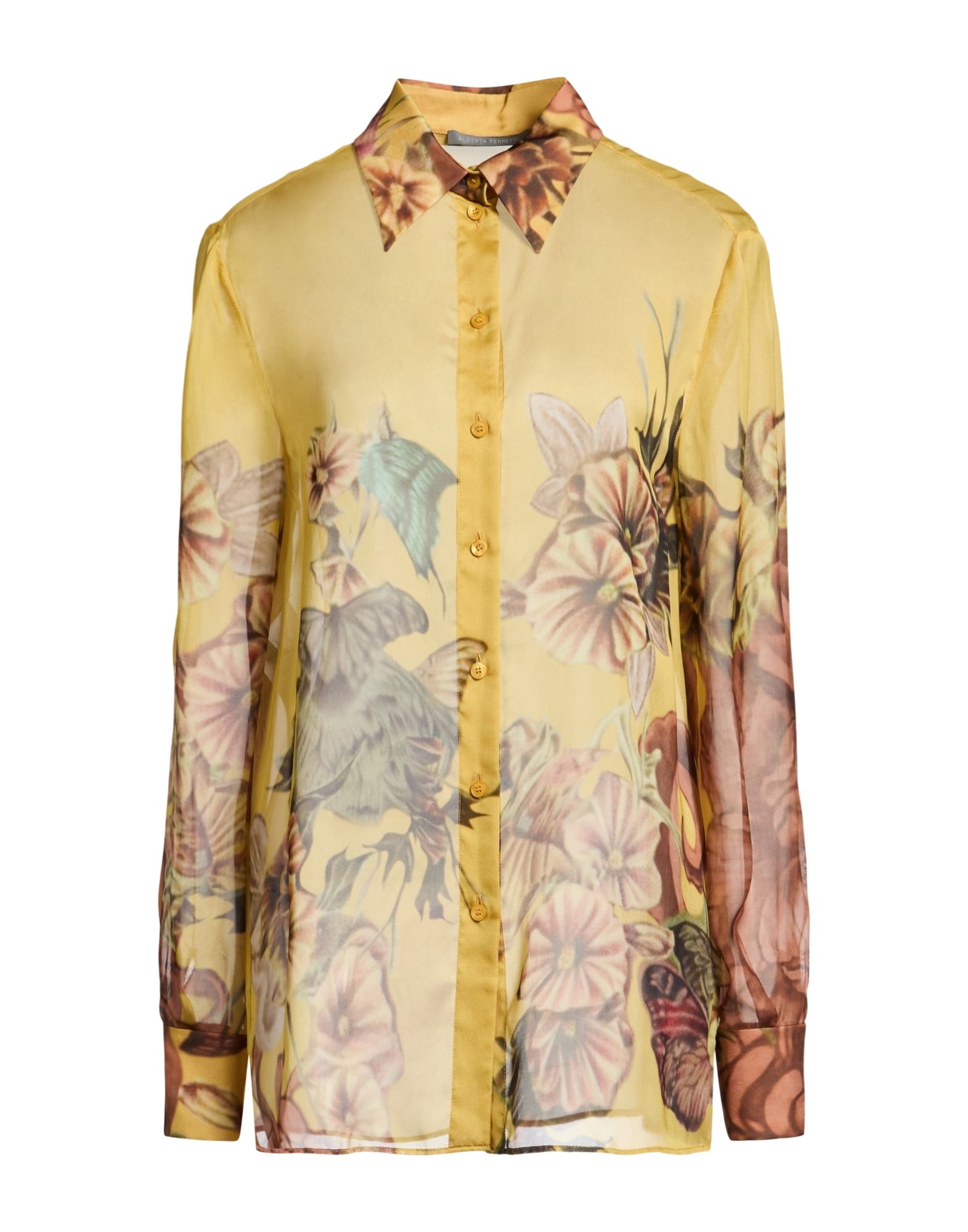 ALBERTA FERRETTI Hemd Damen Gelb von ALBERTA FERRETTI